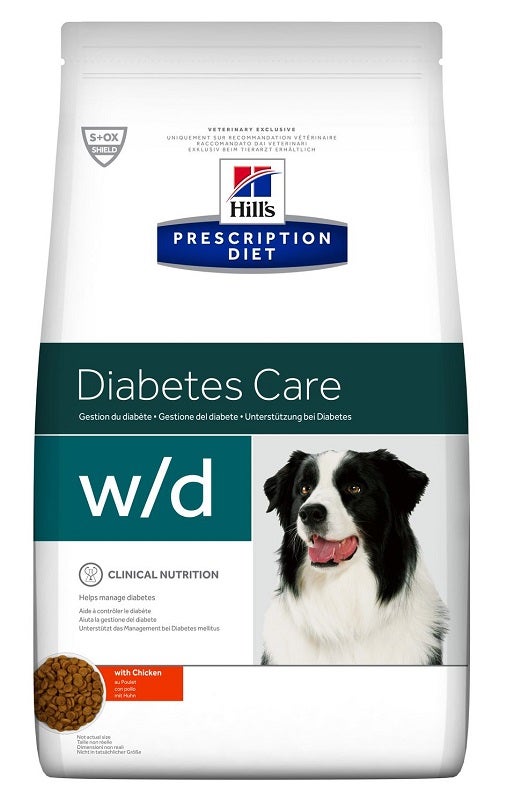 Hill's Prescription Diet W/D Diabetes Care Crocchette Pollo Per Cani 1,5kg