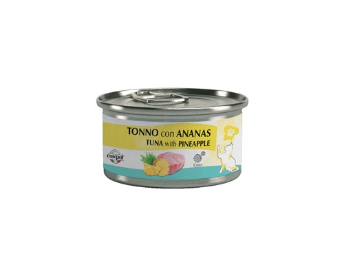 Marpet Chef Tonno Con Ananas Cibo Umido Per Gatti Adulti Lattina 80g