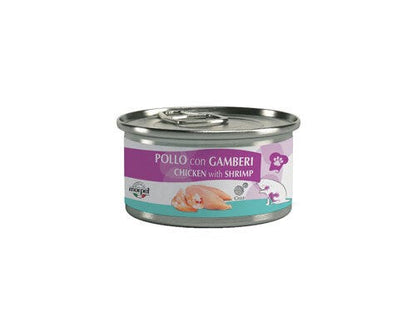 Marpet Chef Pollo E Gamberi Cibo Umido Per Gatti Adulti Lattina 80g