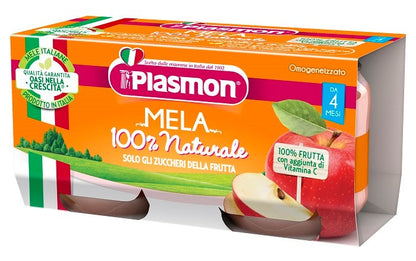 Plasmon Omogeneizzato Mela 2X80g 4Mesi+