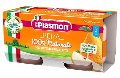 Plasmon Omogeneizzato Pera 2X80g 4Mesi+