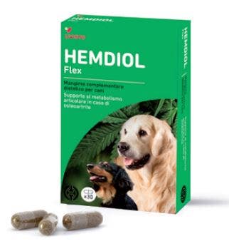 Hemdiol Flex Mangime Complementare Dietetico Per Cani 30 Capsule