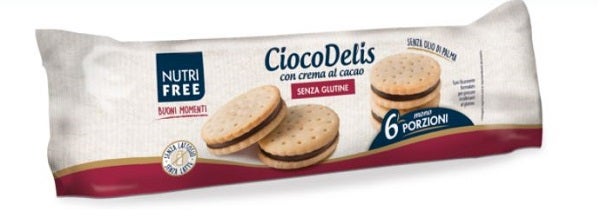 Nutrifree Ciocodelis Bisc 168g