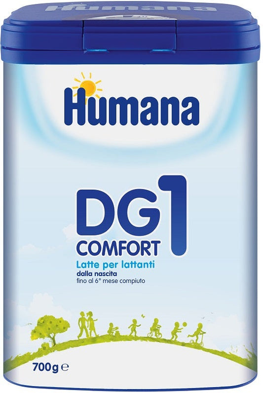 Humana DG1 Comfort Latte Lattanti Nascita 700g - Nutrizione Sicura