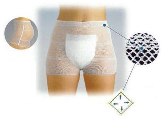Mutandina Per Incontinenza A Rete Elastica Net Pant Misura Larga 3 Pezzi 2