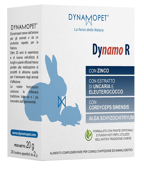 Dynamo R Alimento Complementare Per Conigli 20 Bustine