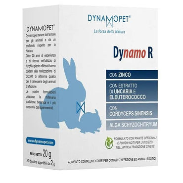 Dynamo R Alimento Complementare Per Conigli 20 Bustine