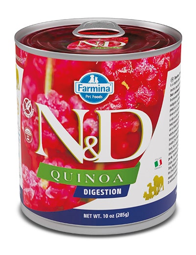 Farmina Natural & Delicious Quinoa Digestion Per Cani Adulti 285g