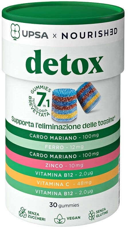 Upsa X Nourished Detox 30 Gummies