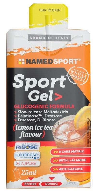 Named Sport Sport Gel Gusto Lemon Ice Tea 25ml