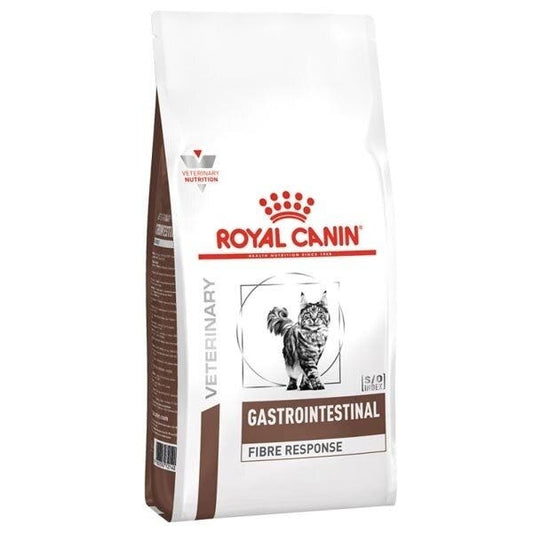 Royal Canin Veterinary Diet Gastrointestinal Fibre Response Crocchette Per Gatti Adulti Sacco 400g
