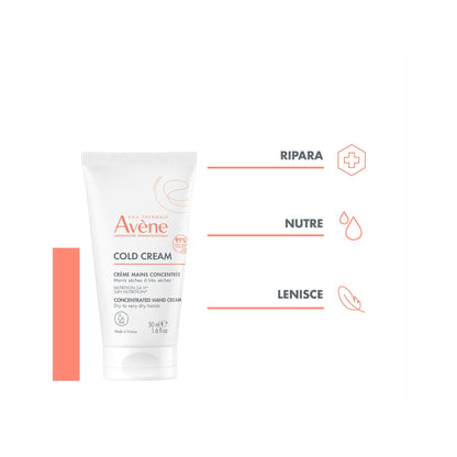 Eau Thermale Avene Cold Cream Crema Mani Concentrata 50ml