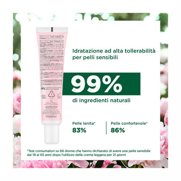 Klorane Crema Leggera Lenitiva alla Peonia Bio Pelle Sensibile	40ml