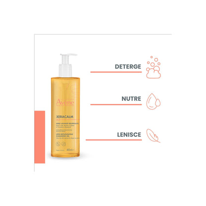 Eau Thermale Avène Xeracalm AD Olio Detergente Liporestitutivo 400ml