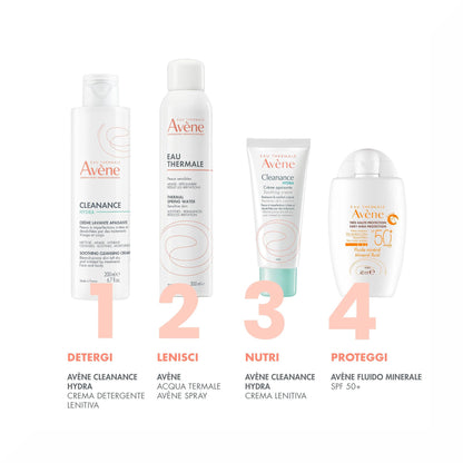 Eau Thermale Avène Cleanance Hydra Crema Detergente Lenitiva 200ml