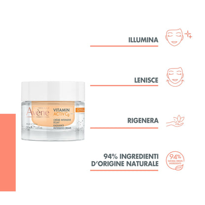 Eau Thermale Avène Vitamin Activ Cg Crema Intensiva Illuminante Anti-Eta' 50ml