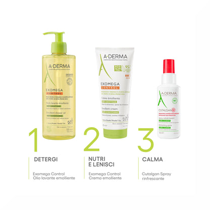 A-Derma Exomega Control Olio Lavante Emolliente 200ml