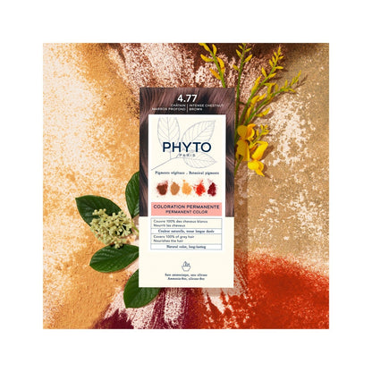 Phyto Phytocolor 4.77 Castano Marrone Intenso Colorazione Permanente Per Capelli