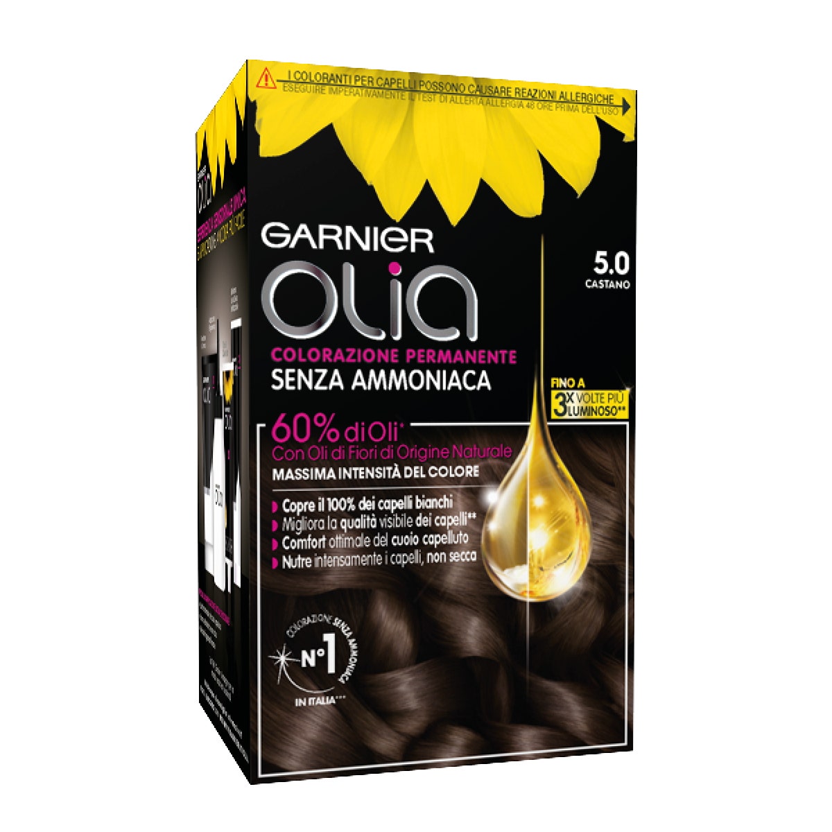 Garnier Olia Tinta Capelli 5.0 Castano 1 Pezzo