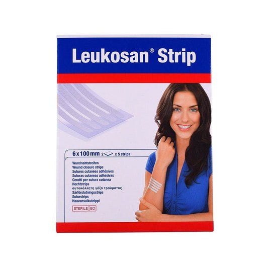 Cerotto Leukosan Strip 6X100Mm 2 Buste X 5 Cerotti Articolo 726280000900