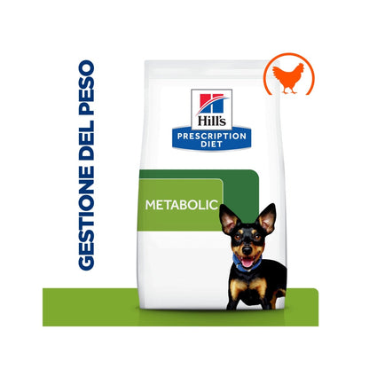 Hill's Prescription Diet Metabolic Crocchette Al Pollo Per Cani Taglia Mini Sacco 6kg