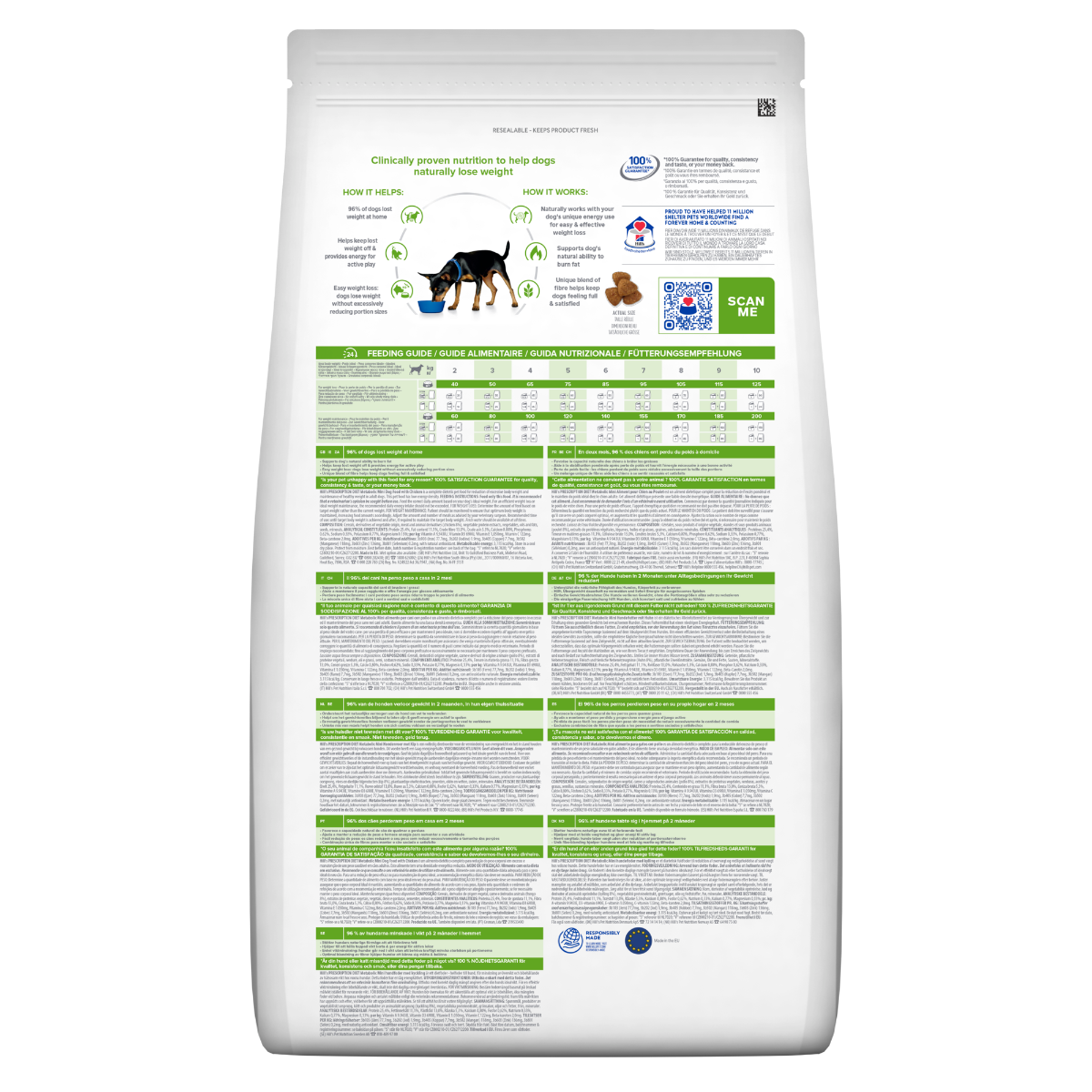 Hill's Prescription Diet Metabolic Crocchette Al Pollo Per Cani Taglia Mini Sacco 6kg