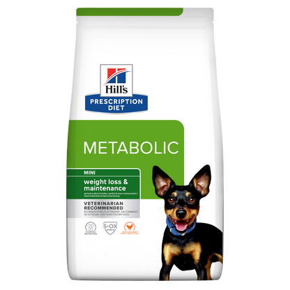 Hill's Prescription Diet Metabolic Crocchette Al Pollo Per Cani Taglia Mini Sacco 6kg