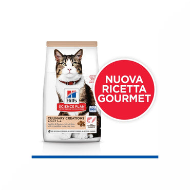 Hill's Science Plan Culinary Creations Medium Adult Crocchette per Gatti con Salmone E Carote 10kg