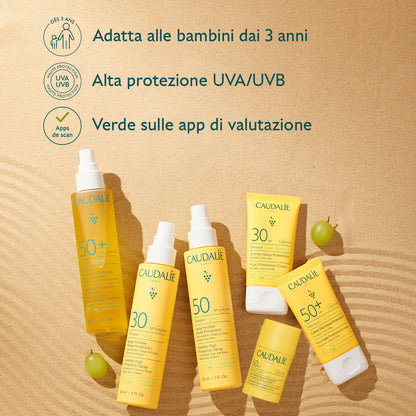 Caudalie Vinosun Protect Spray Invisibile ad Alta Protezione SPF50 150ml