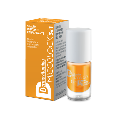 Dermovitamina Micoblock 3 In 1 Smalto Giallo 5ml