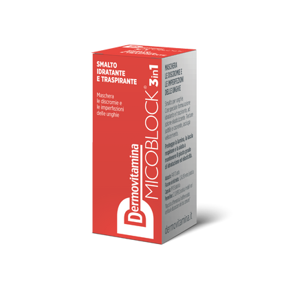 Dermovitamina Micoblock 3 In 1 Smalto Arancio Brillante 5ml