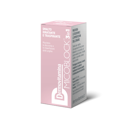 Dermovitamina Micoblock 3 In 1 Smalto Rosa Chiaro 5ml