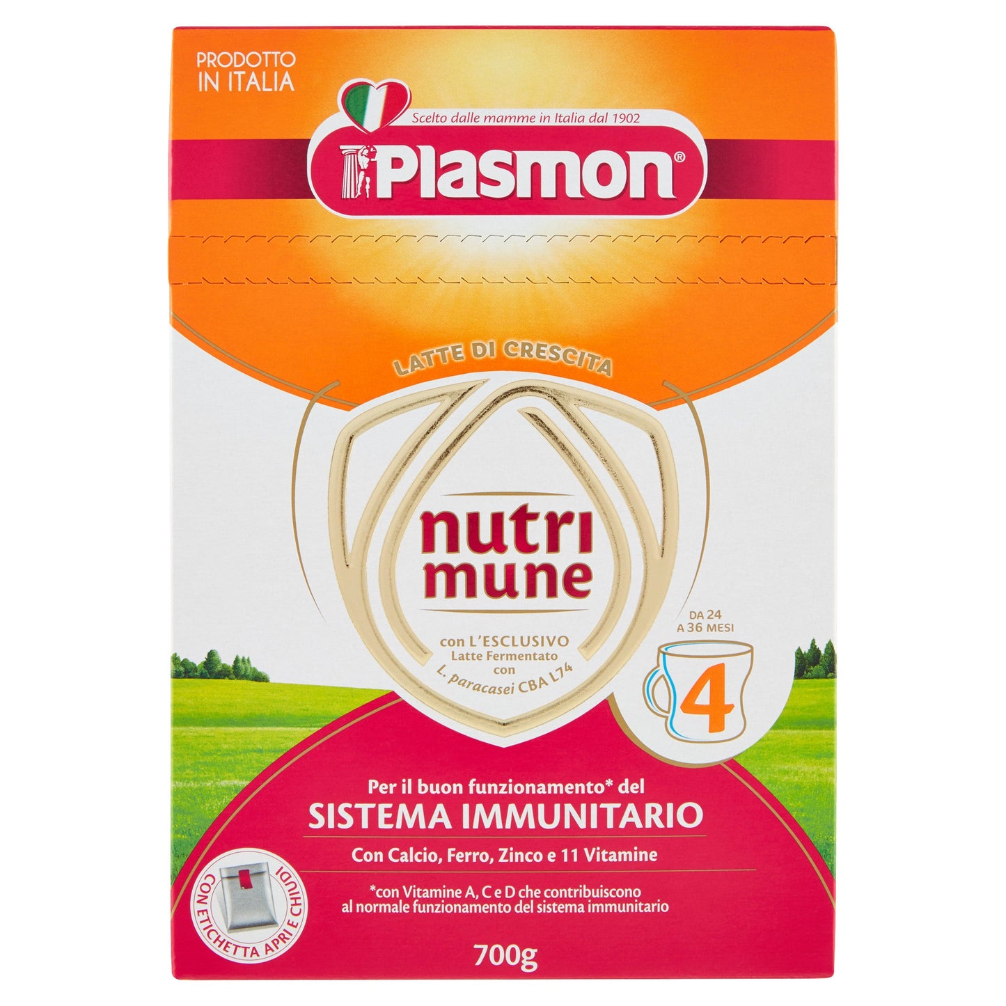 Plasmon Nutrimune Latte Stage 4 Polvere 700g 24 Mesi+