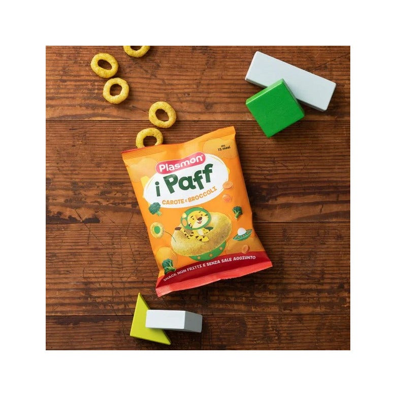 Plasmon Paff Anellini Broccoli E Carote 12M+ 15g