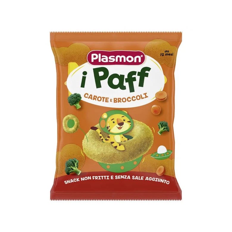 Plasmon Paff Anellini Broccoli E Carote 12M+ 15g