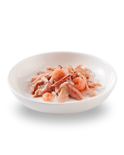 Schesir Tonnetto Con Gamberetti Lattina Cibo Umido Gatto Adulto 85 g