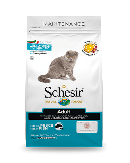 Schesir Adult Crocchette Gatti Adulti Ricco In Pesce Sacco 400 g