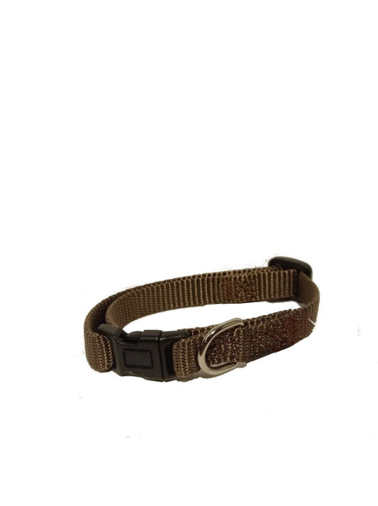 Camon Collare a Sgancio Regolabile 20-25cm Colore Marrone Per Cani