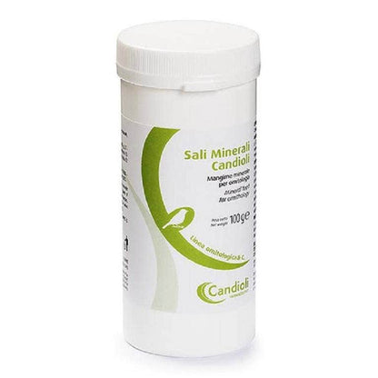 Candioli Sali Minerali Integratore Minerale In Polvere Per Volatili 100g