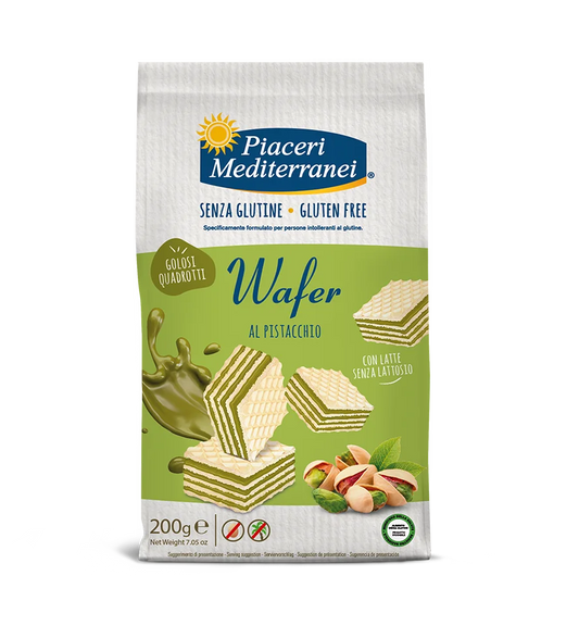 Piaceri Mediterranei Wafer Pistacchio 200 g