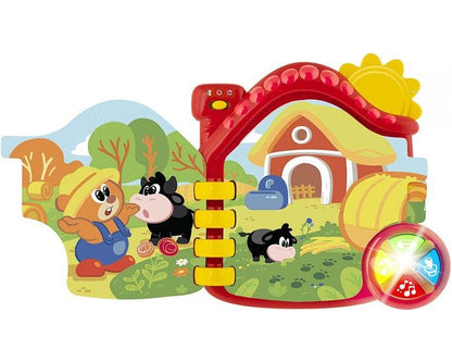 Chicco Gioco ABC Libro Parlante Fattoria 1 Pezzo 6Mesi+ Italiano/Inglese