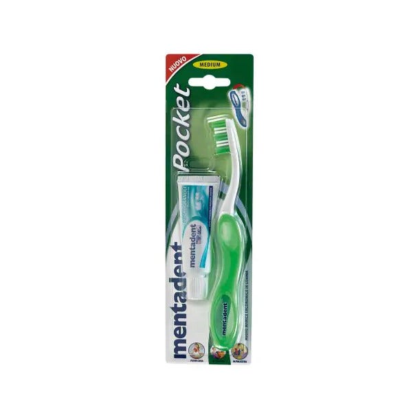 Mentadent Spazzolino Kit Pocke