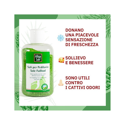AllgaSan Sali Pediluvio Profumati Al Pino Mugo 350g