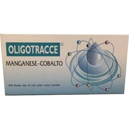 Oligotracce Manganese Cobalto 20 Fiale 2ml