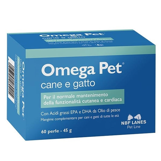 Omega Pet Mangime Complementare Per Cani E Gatti 60 Perle