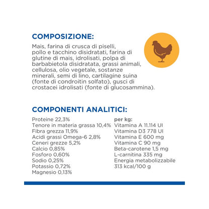 Hill's Science Plan Light Adult 1 - 6 Anni Crocchette Pollo Per Cani Taglia Grande Sacco 12kg