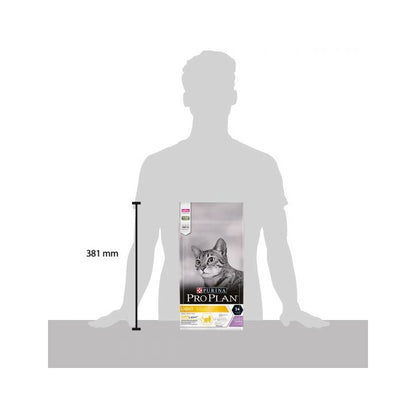 Purina Pro Plan Light Gatto Crocchette Tacchino Sacco 1,5kg