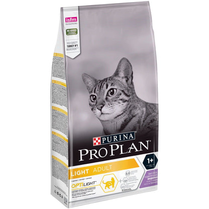 Purina Pro Plan Light Gatto Crocchette Tacchino Sacco 1,5kg
