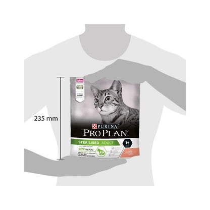 Purina Pro Plan Sterilised Gatto Crocchette Salmone Sacco 400g