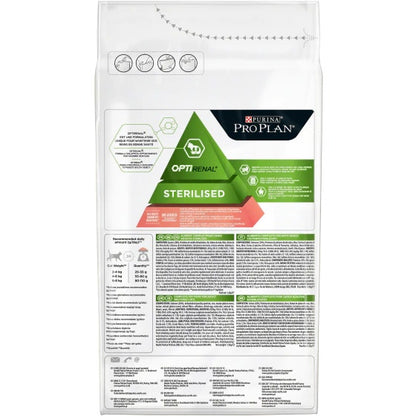 Purina Pro Plan Sterilised Gatto Crocchette Salmone Sacco 1,5kg